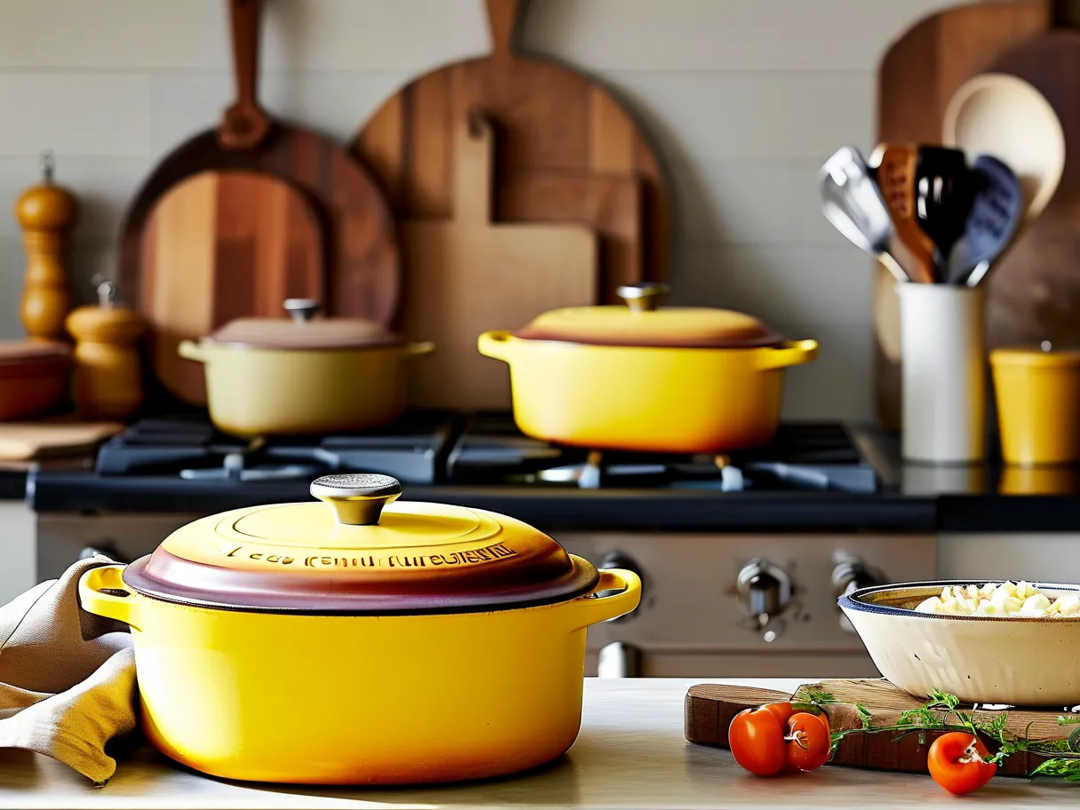 Yellow Le Creuset Dutch Oven Tips: Mastering Enameled Cast Iron Cookware Techniques